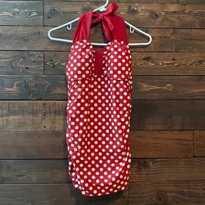 Polkadot tankini top